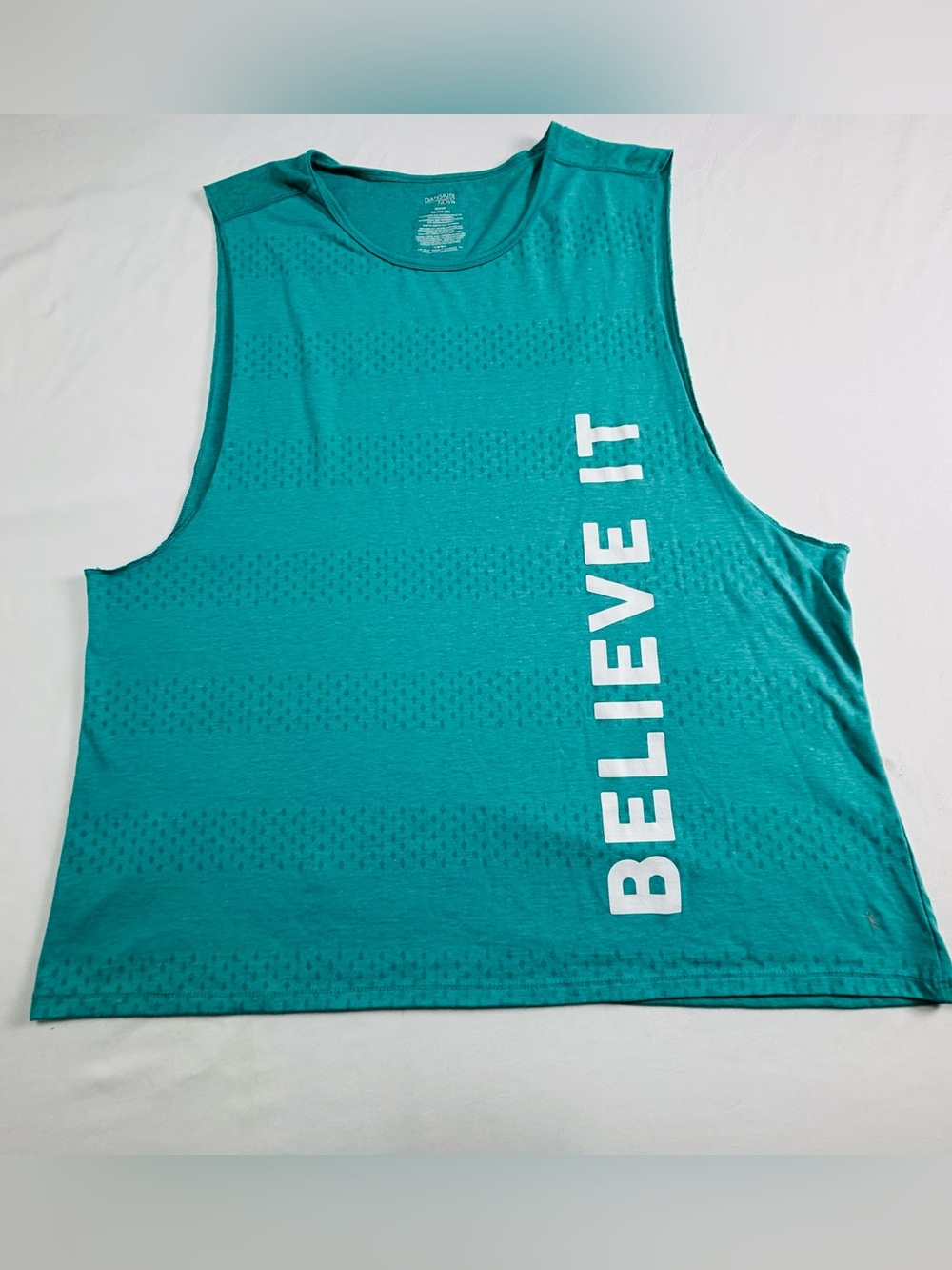 Believe It Teal Sleeveless Women's Tank Top W631